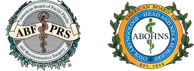 American Board of Facial Plastic and Reconstructive Surgery, American Board of Otolaryngology Head and Neck Surgery Logos