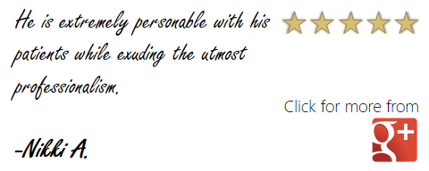 Patients really appreciate that Dr. Raval and his staff have such a close-knit office. 